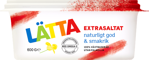 Product Page, LÄTTA Extrasaltat